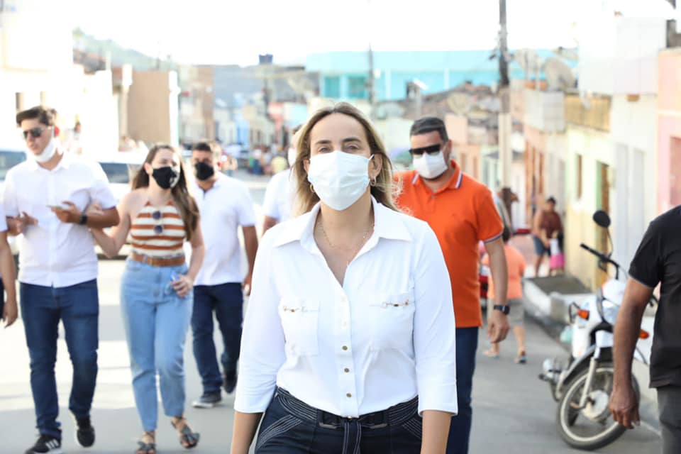 Alessandra comemora início de obras em São Joaquim do Monte