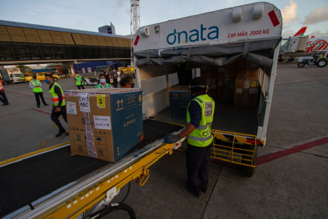 Pernambuco recebe mais de 260 mil doses da Pfizer