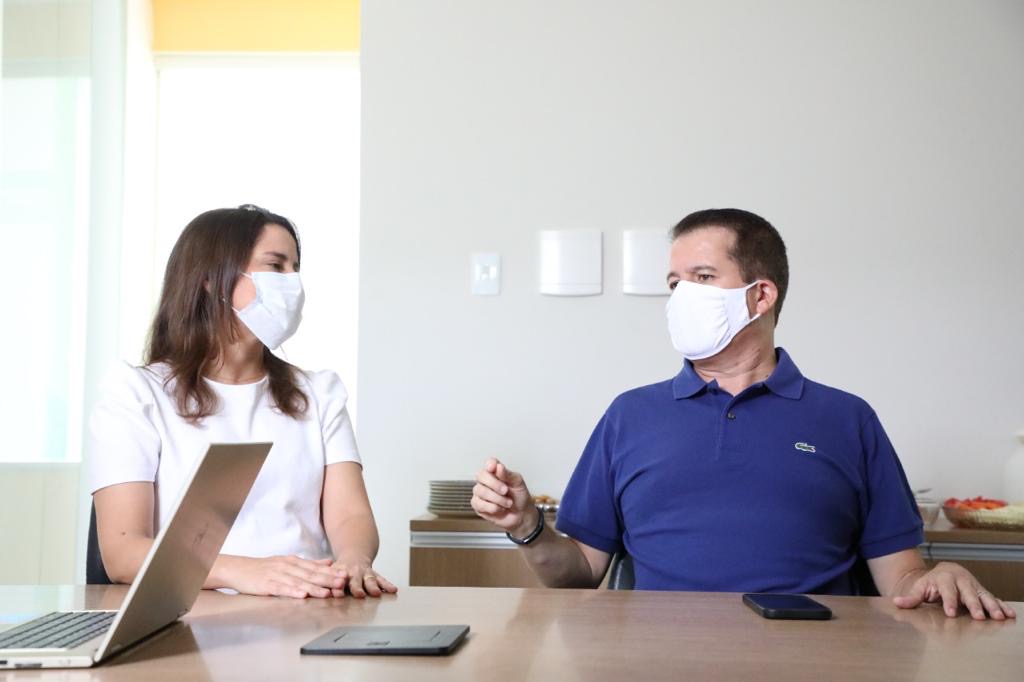 Edson Vieira oficializa voto em Eduardo Leite nas prévias