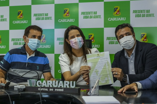 Doação para novo terreno da Câmara de Caruaru é sancionada