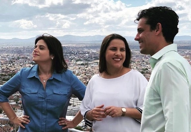 Daniel Coelho dá boas-vindas a Priscila Krause