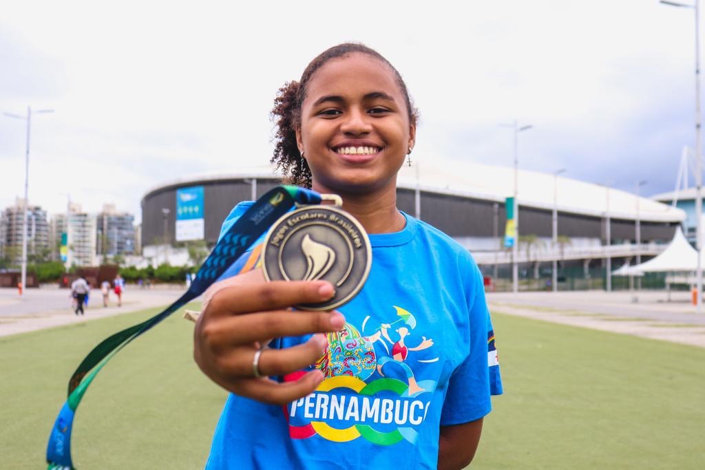 Pernambuco já soma 13 medalhas nos Jogos Escolares Brasileiros