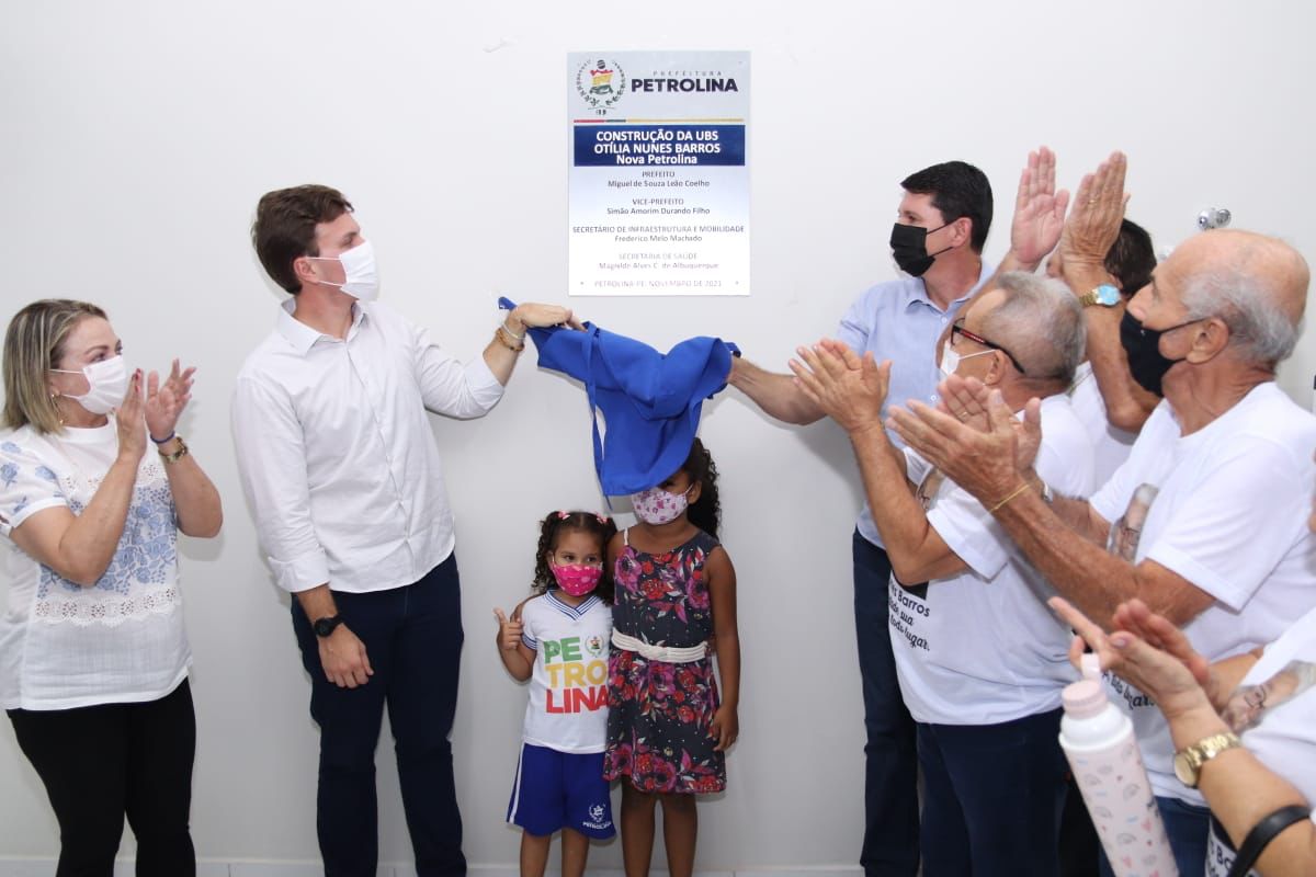 Miguel inaugura nova unidade de saúde em Petrolina