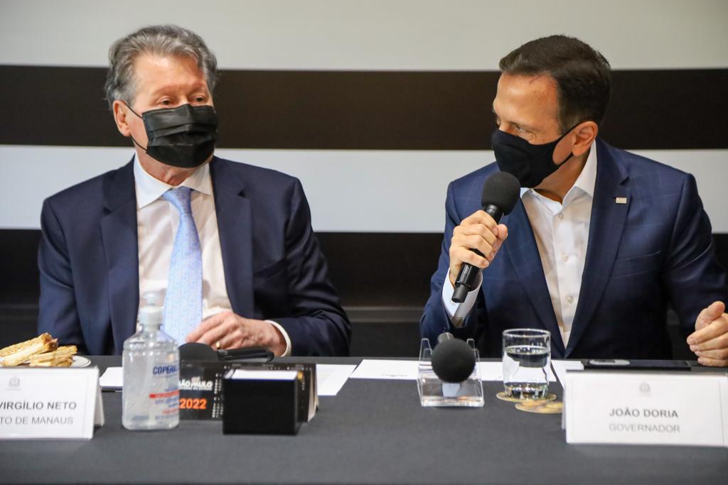 Doria e Virgílio emitem nota contra Eduardo Leite