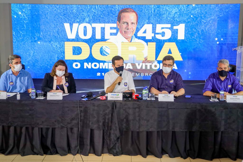 Doria recebe apoio de deputados do PSDB do Ceará