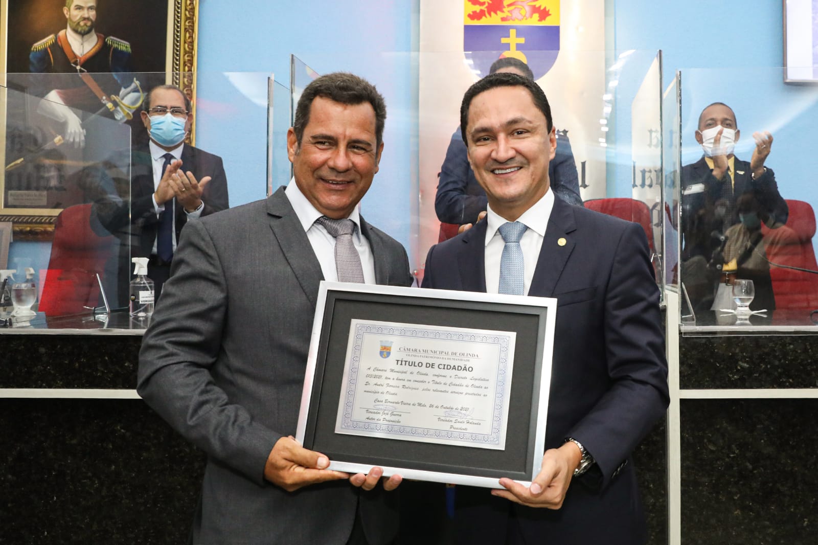 André Ferreira recebe o título de Cidadão Olindense