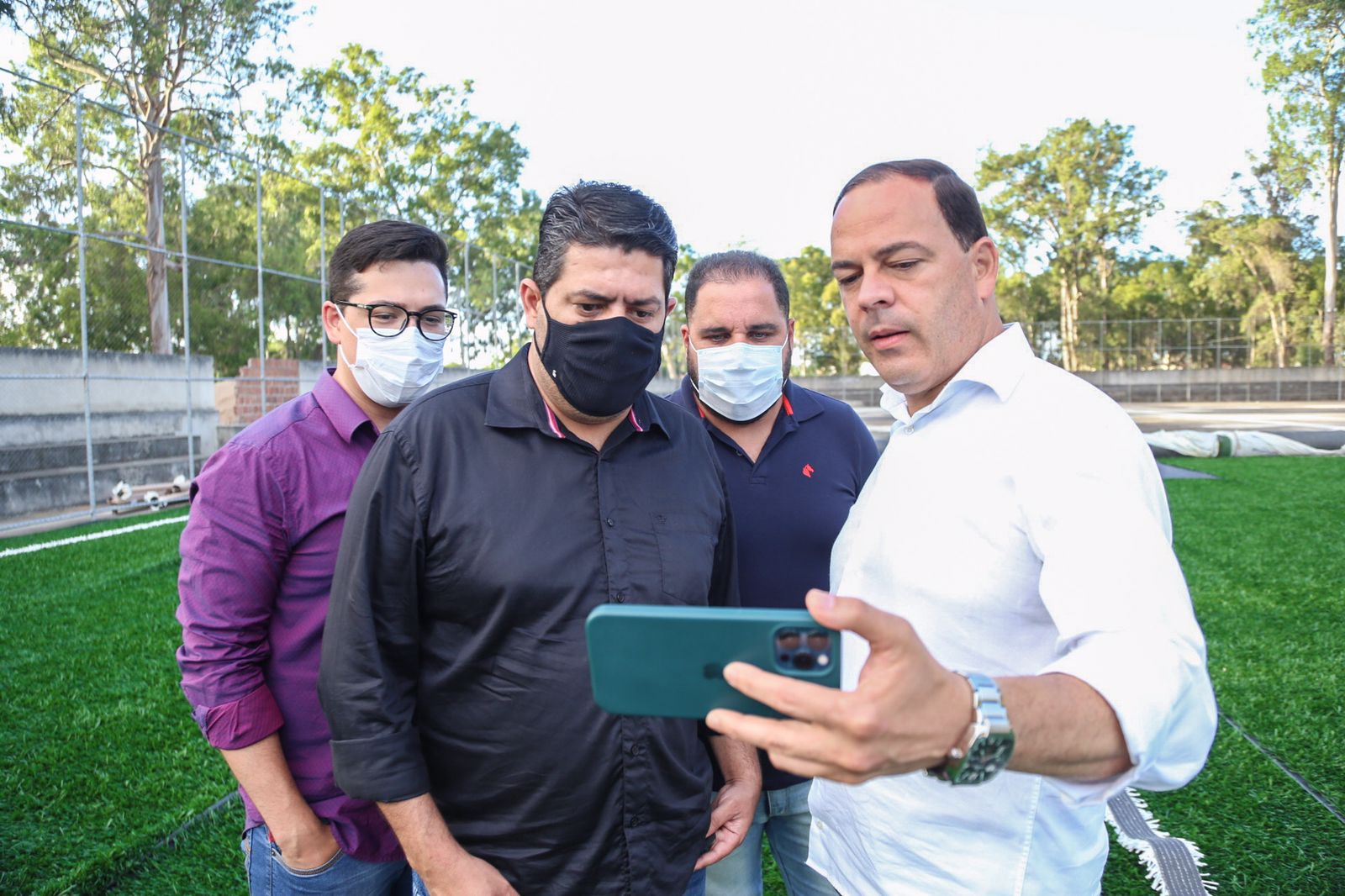 Sivaldo retoma obras do campo do Parque Euclides Dourado