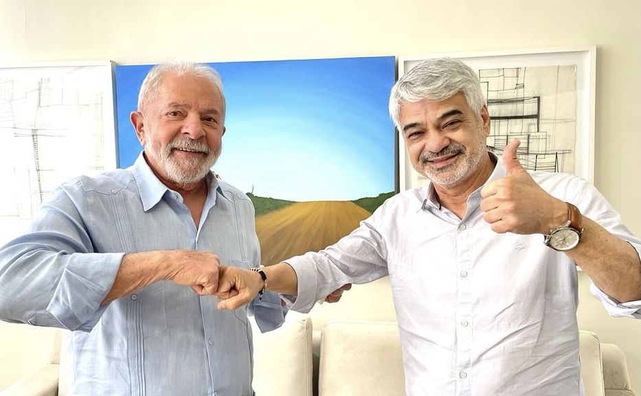 Em encontro com Humberto, Lula fala em unidade para derrotar Bolsonaro