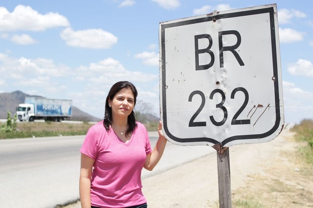 Priscila questiona adiamento da obra de triplicação da BR-232
