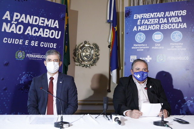 Pernambuco registra menor solicitação de leitos UTI Covid-19 em 2021