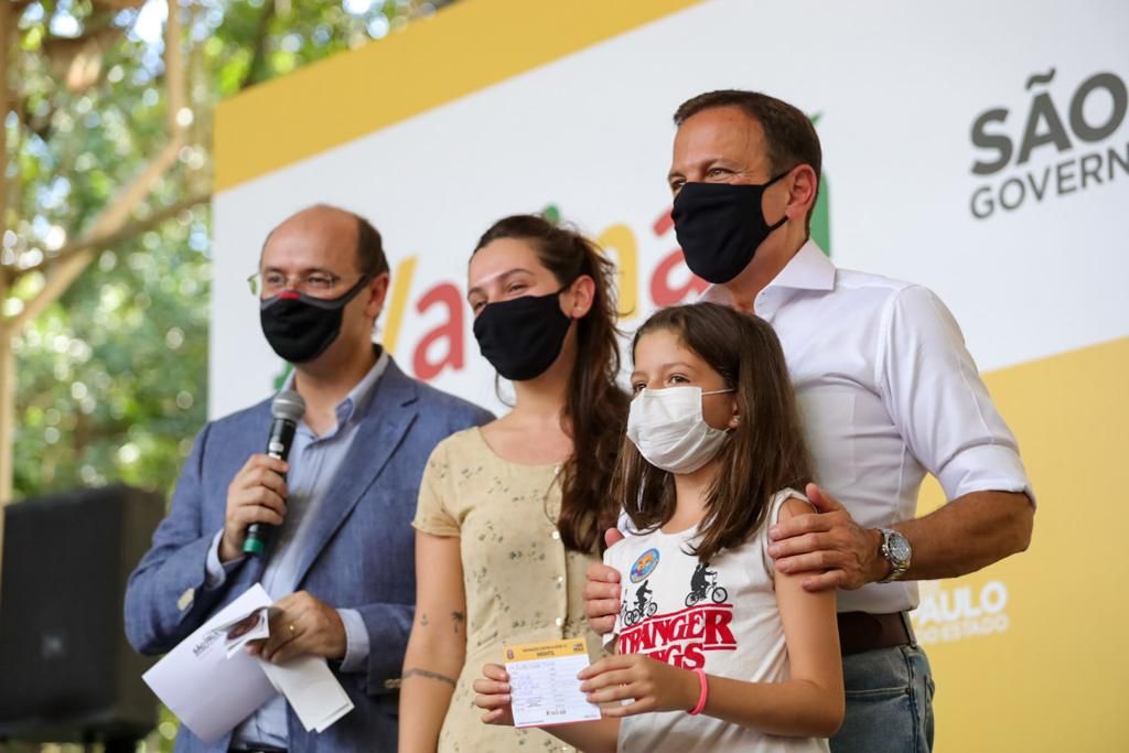 Doria confirma dose inicial para todas as crianças de SP em 3 semanas