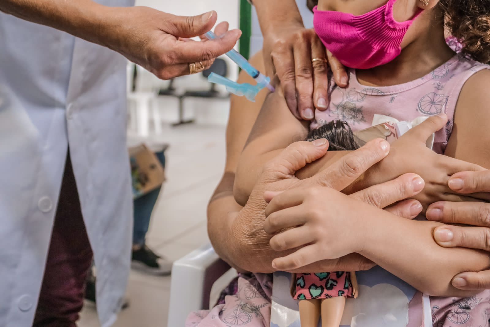 Crianças de 9 e 10 anos têm vacinação liberada em Caruaru