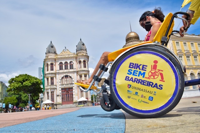 Bike sem Barreiras leva lazer para o Bairro do Recife