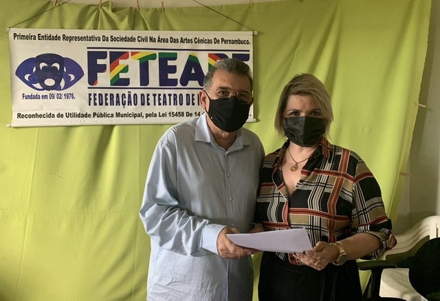 Paulo Dutra quer José Pimentel como Patrono do Teatro de Pernambuco