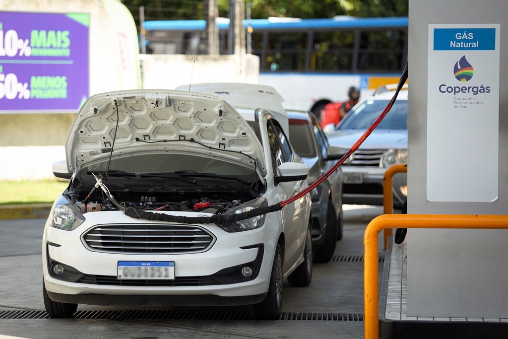 Gás Natural Veicular cresce 108% em Pernambuco