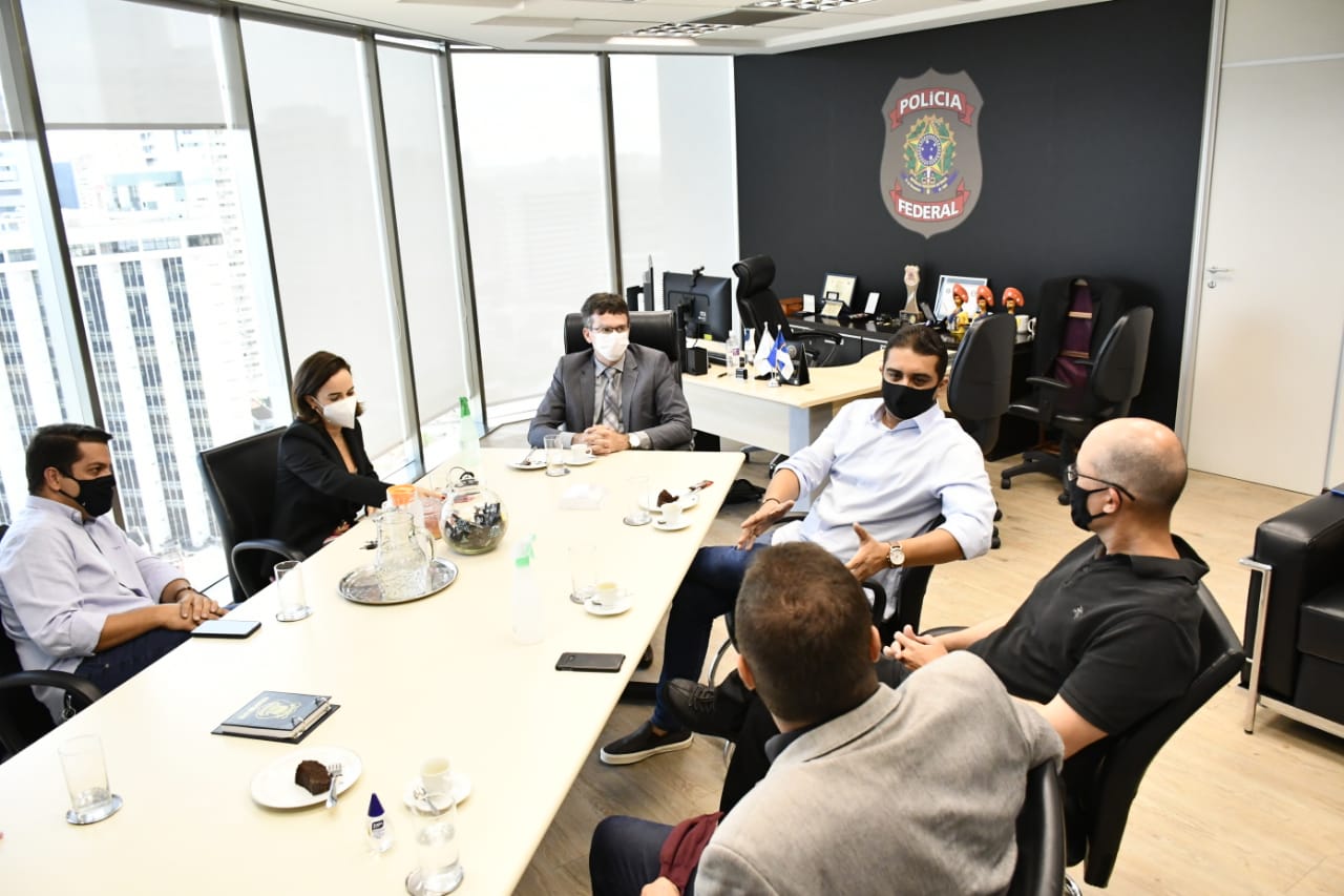 Fernando Rodolfo se reúne com superintendente da PF em Pernambuco