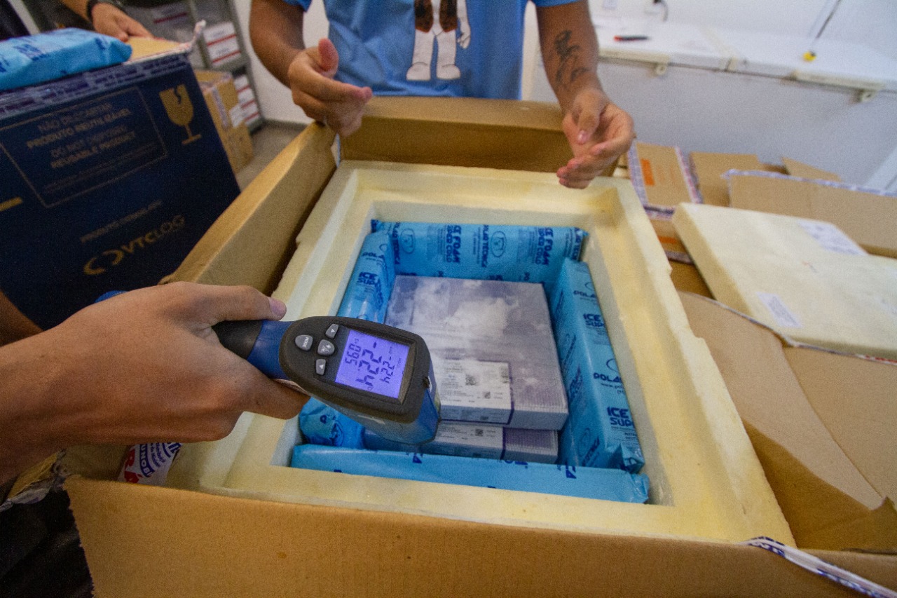 Pernambuco recebe novo lote de Pfizer