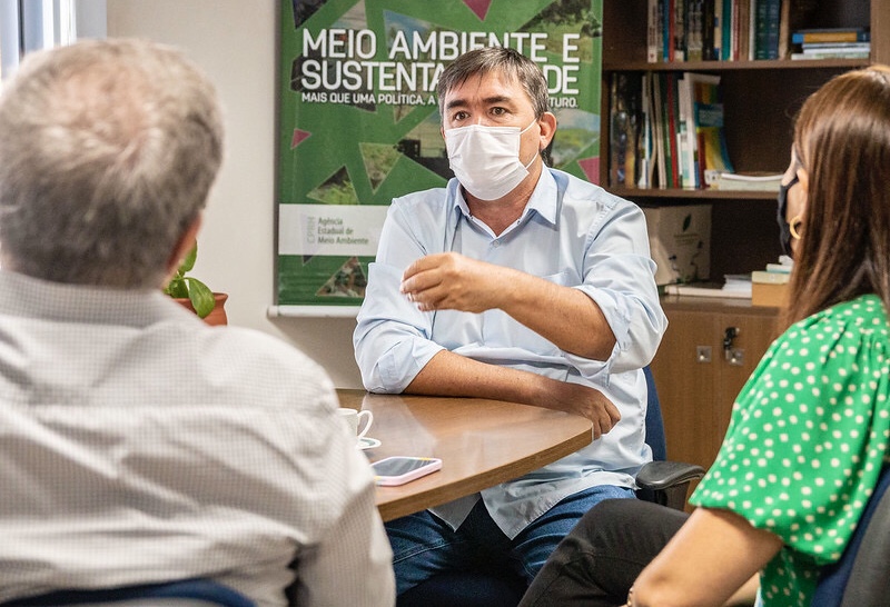 Secretaria Estadual de Meio Ambiente e Senai debatem convênio