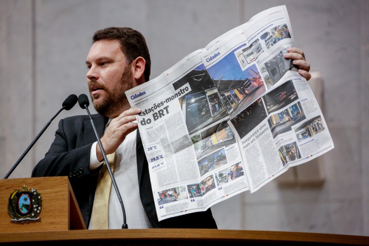 Wanderson é contra o aumento das passagens de ônibus no Grande Recife