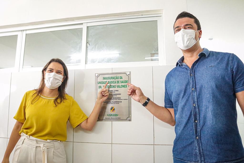 Prefeitura de Caruaru entrega nova UBS no Xique-Xique