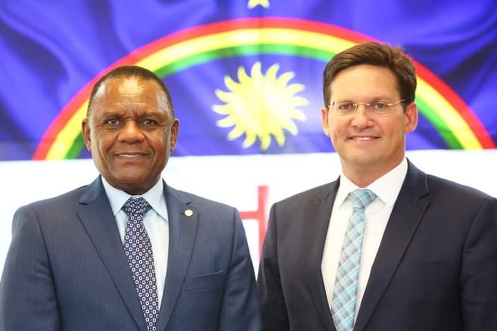 Deputado Ossesio Silva se reúne com o ministro João Roma