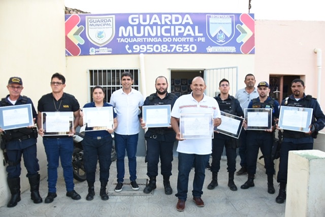 Lessa valoriza bons resultados da Guarda Municipal de Taquaritinga 