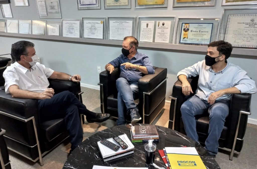 Vereador Lula Tôrres faz visita de cortesia a André de Paula