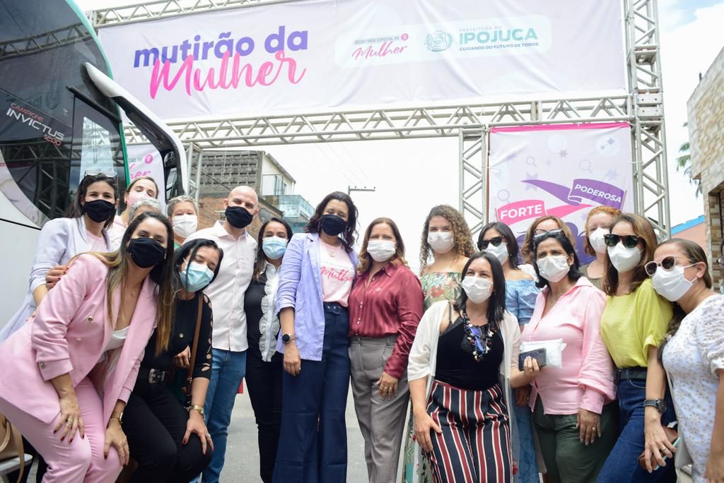 Mutirão de serviços marca o Dia da Mulher em Ipojuca