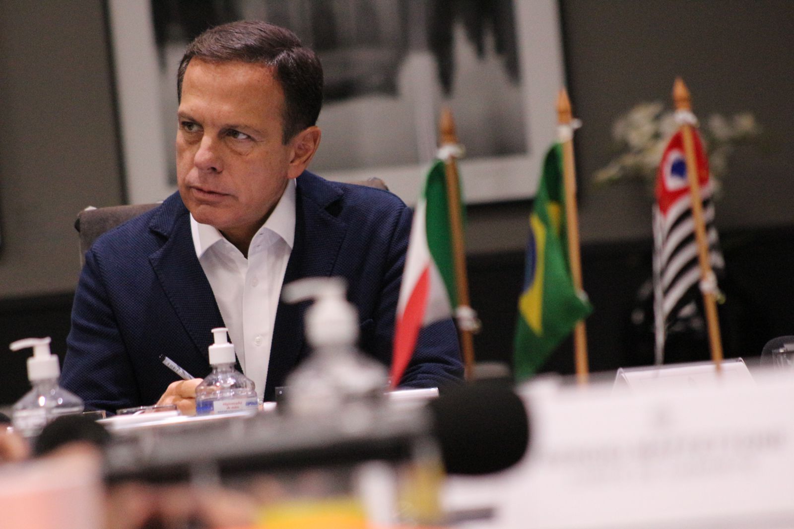 Doria anuncia a flexibilização das máscaras em São Paulo