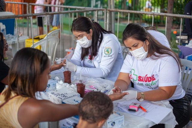 Saúde em Ação chega ao Pedra Branca em Santa Cruz