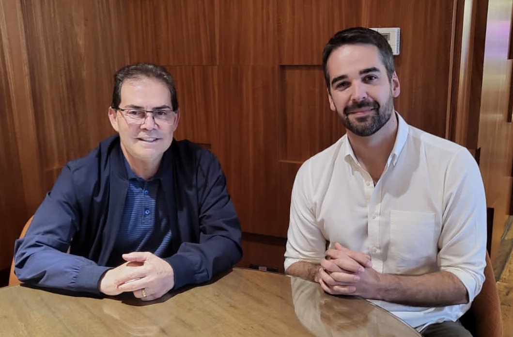 Paulinho da Força tem encontro com Eduardo Leite