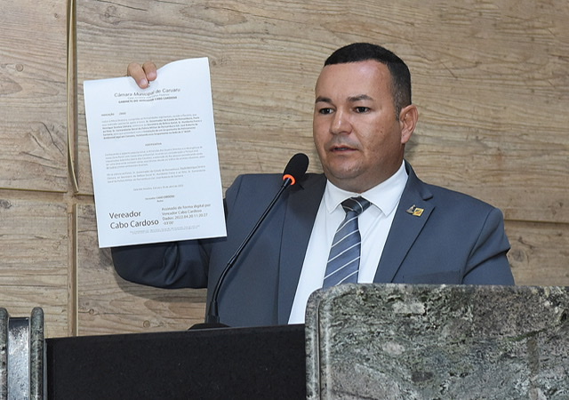 Cardoso quer Polícia Militar Ambiental atuando em Caruaru 