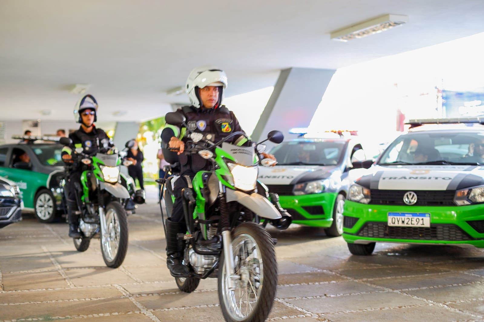 AMTTC recebe novos veículos de operação de trânsito 