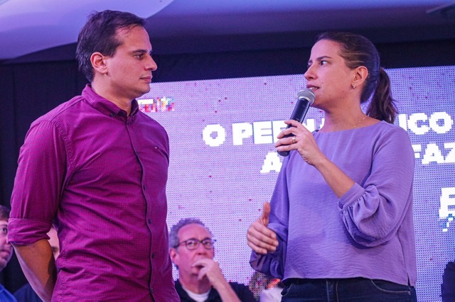 Raquel participa do lançamento da pré-candidatura de Eduino Filho