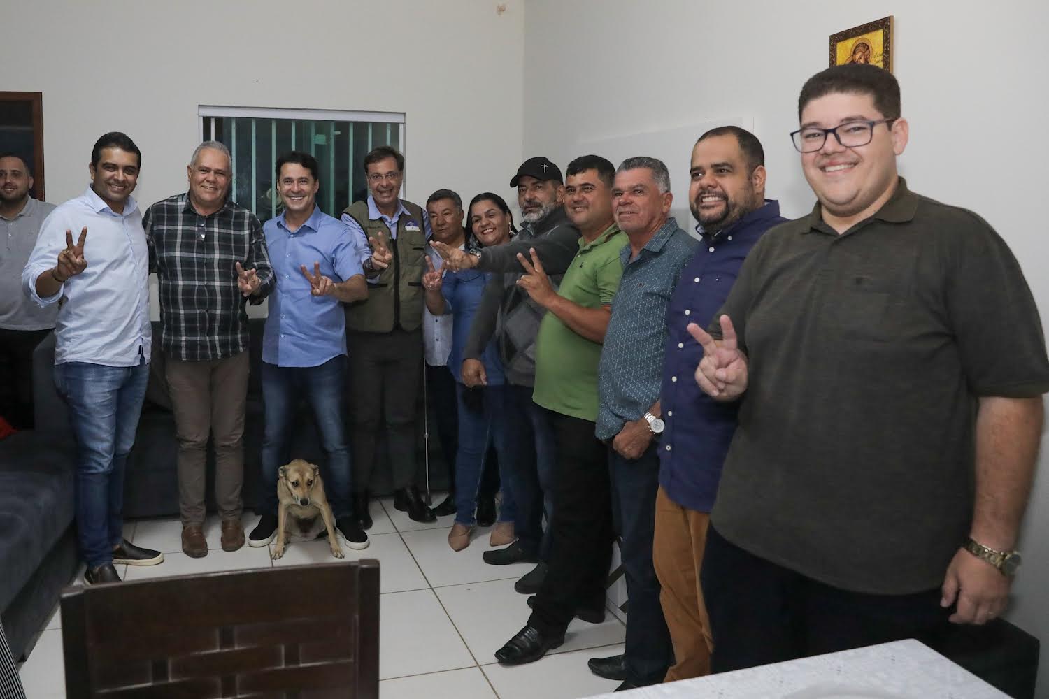Anderson e Gilson são recebidos por prefeito e vereadores de Paranatama