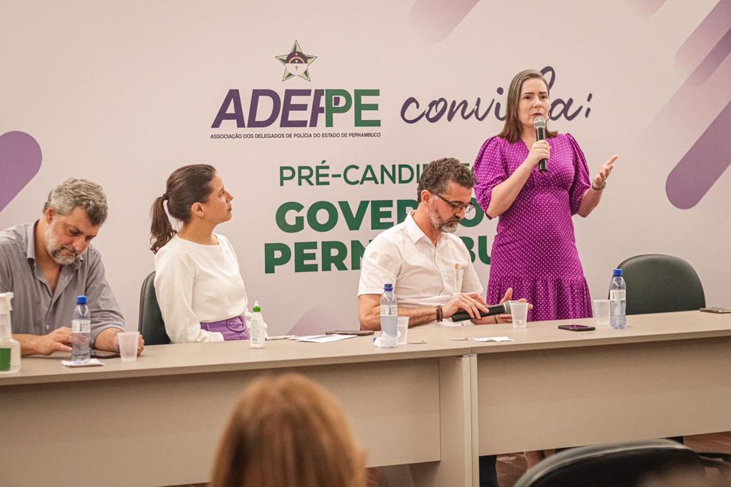 Delegada Patrícia defende melhoria das condições de trabalho