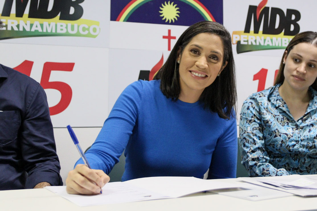 Iza Arruda assume MDB Mulher Pernambuco