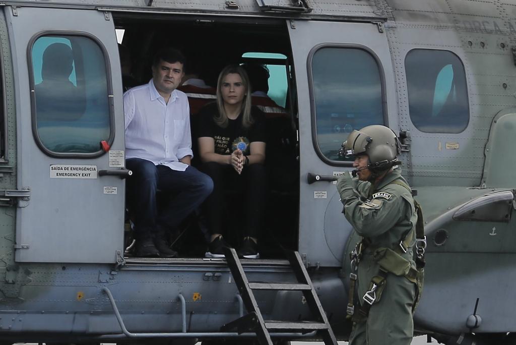 Eduardo da Fonte sobrevoa áreas atingidas pelas chuvas
