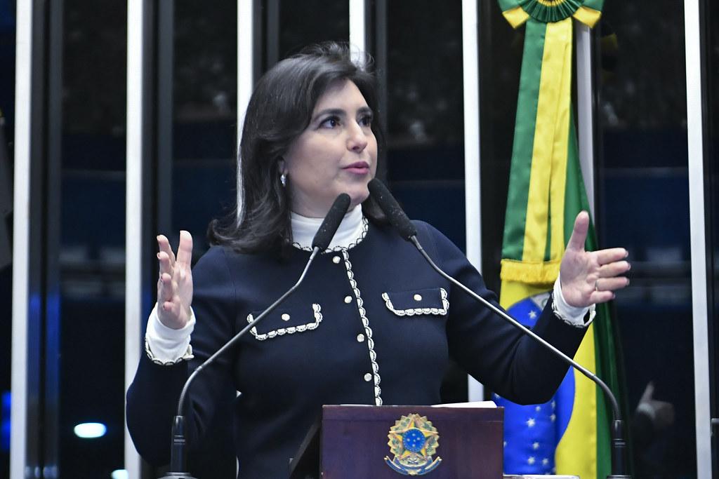 Simone Tebet cumpre agenda na Bahia como pré-candidata