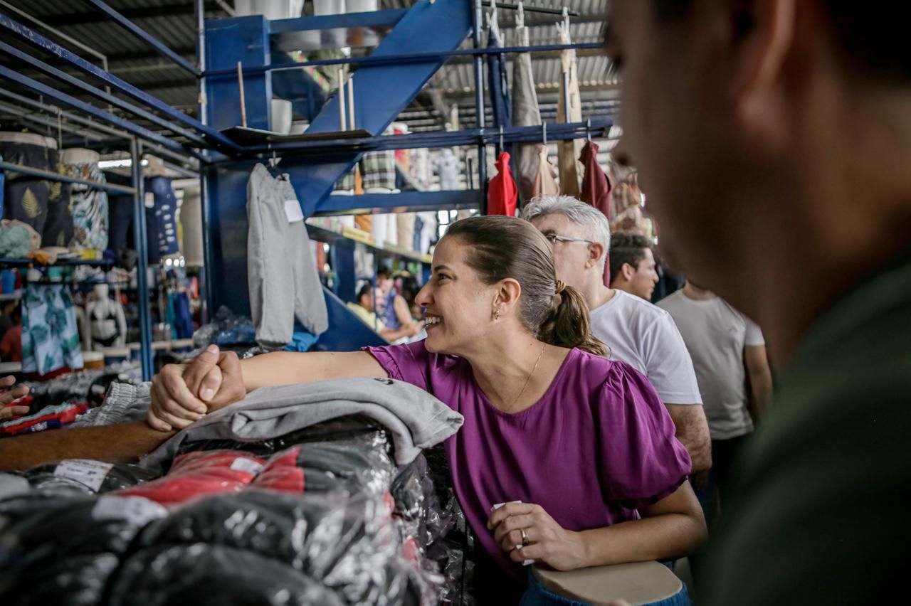 Raquel cumpre agenda em Santa Cruz e Riacho das Almas