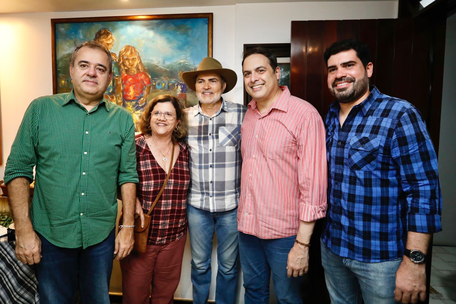 Tony Gel e Tonynho recebem comitiva de Paulo Câmara