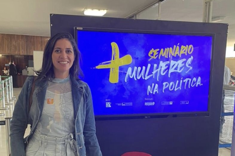 Em Brasília, Iza Arruda participa de seminário Mais Mulheres na Política