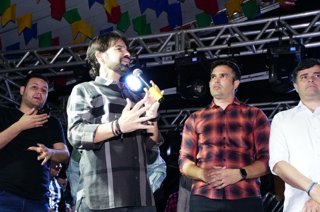 Diogo Moraes comemora sucesso do São João da Moda 2022