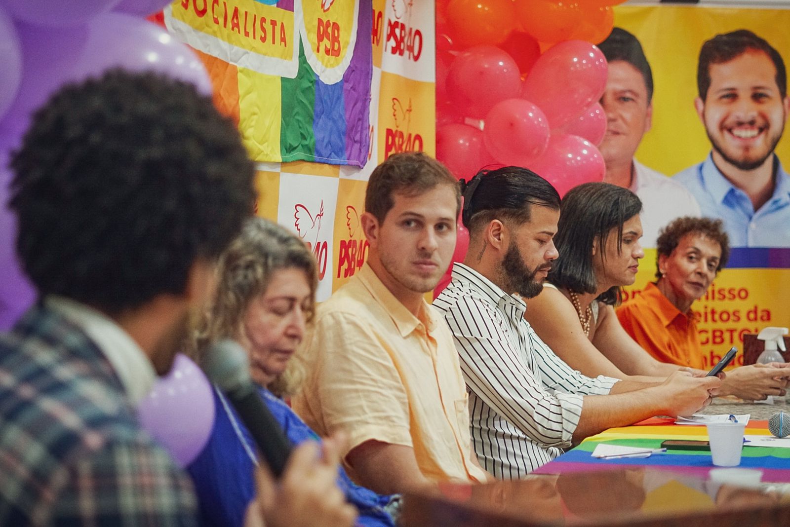 Pedro Campos assume compromisso com segmento LGBTQIA+