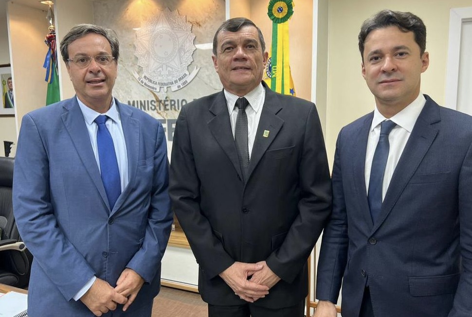 Gilson Machado e Anderson Ferreira cumprem agenda em Brasília