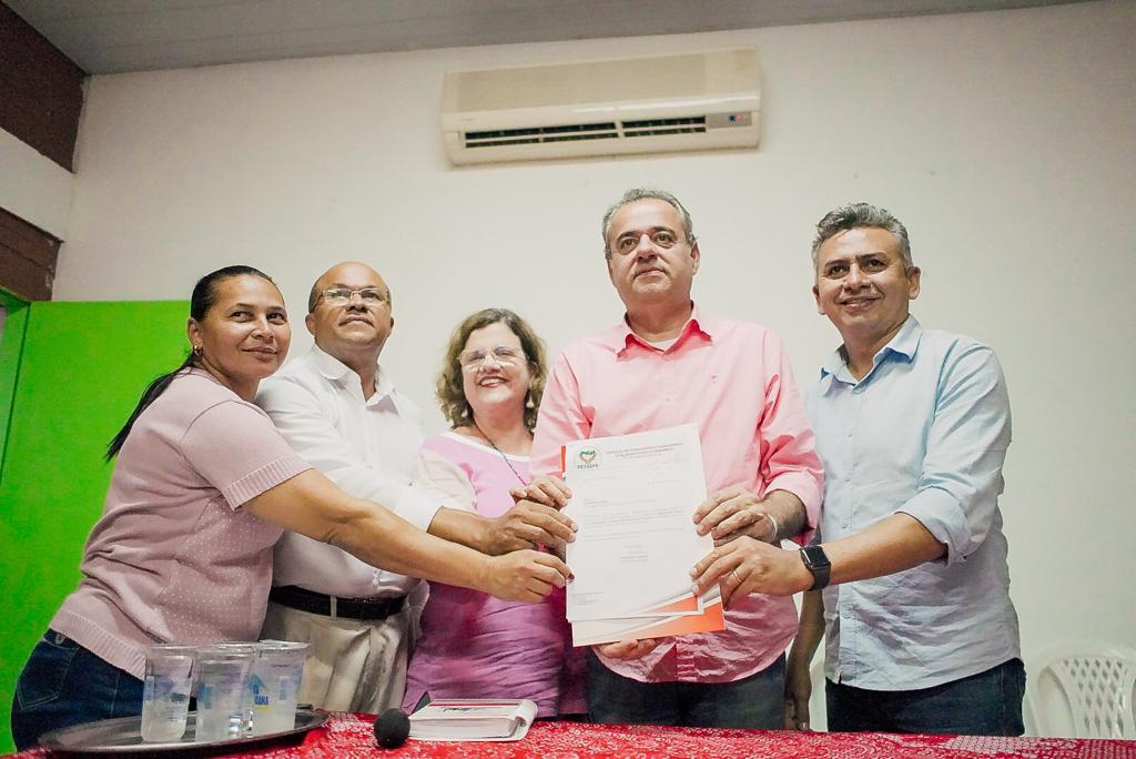 Danilo recebe apoio da Fetaepe