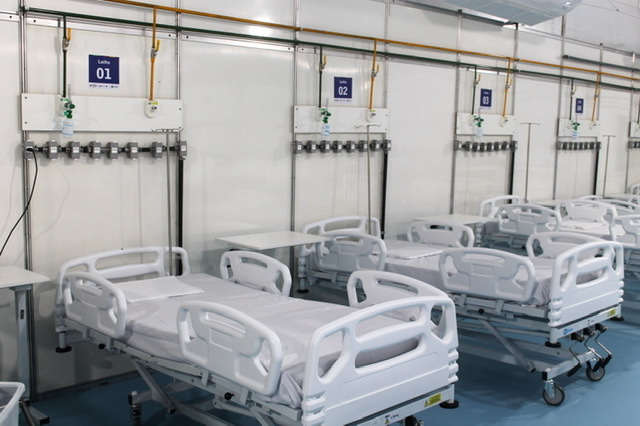 HMV inicia desativação do Hospital de Campanha 