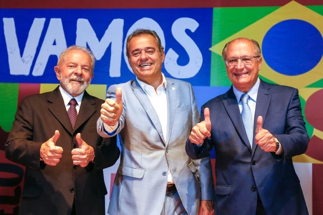 Danilo encontra Lula e Alckmin em Brasília