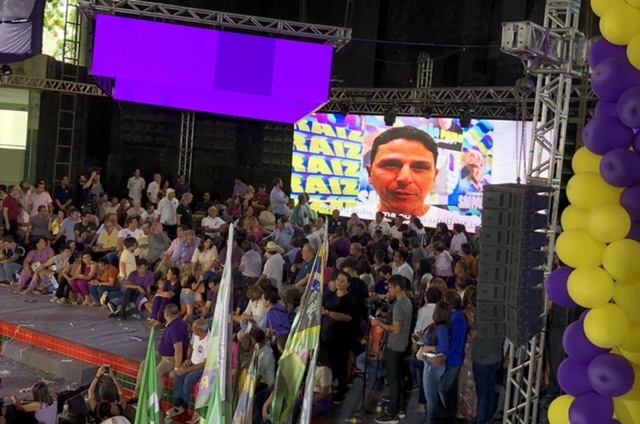 Apesar de ausência, Bruno Araújo envia mensagem para Raquel 