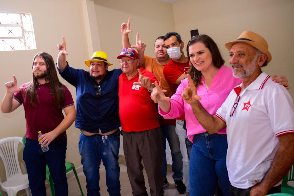 Marília Arraes recebe apoio do PT de Bezerros